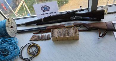 Βορίζια | εντοπισμός οπλισμού σε εγκαταλελειμμένο ποιμνιοστάσιο